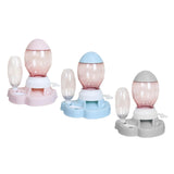 Maxbell Cat Feeder Set No-Spill /Gravity Food Dispenser Waterer Feeding Station