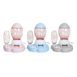 Maxbell Cat Feeder Set No-Spill Gravity Food Dispenser Waterer Feeding Station,