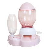 Maxbell Cat Feeder Set No-Spill /Gravity Food Dispenser Waterer Feeding Station