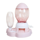 Maxbell Cat Feeder Set No-Spill /Gravity Food Dispenser Waterer Feeding Station