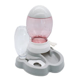 Maxbell Cat Feeder Set No-Spill Gravity Food Dispenser Waterer Feeding Station,