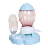 Maxbell Cat Feeder Set No-Spill /Gravity Food Dispenser Waterer Feeding Station