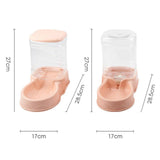 Maxbell AUTOMATIC PET WATER DISPENSER Puppy Dish Food Feeder Bowl '