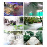2x Mist Maker Humidifier Water Fountain Landscape Pond Fog Machines