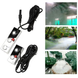 2x Mist Maker Humidifier Water Fountain Landscape Pond Fog Machines