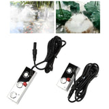 2x Mist Maker Humidifier Water Fountain Landscape Pond Fog Machines