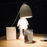 Candle Warmer Lamp Robot Romantic Incense Scented for Home Tabletop Bedroom
