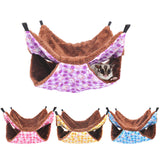 Maxbell 2xPet Hammock Birds Hamster Squirrel Guinea Pig Rat Cage Nest Hanging Warm Bed Purple Rabbit
