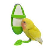 Maxbell 3xParrot Food Feeder No-Mess Plastic Hanging Bird Cage Feeder for Finch Canary