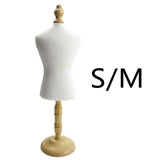 4x Cat Dog Clothes  Mannequin Doll Dress Form Display Rack for Doll Clothes