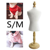 4x Cat Dog Clothes  Mannequin Doll Dress Form Display Rack for Doll Clothes