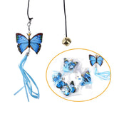 Maxbell 2x Cat Toy Funny Cats Stick Hanging Kitten Interactive Retractable Playing