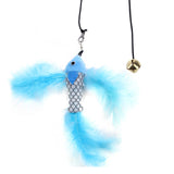 Maxbell 2pcs Cat Toy Funny Cats Stick Hanging Kitten Interactive Retractable Playing