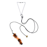 Maxbell 2x Cat Toy Funny Cats Stick Hanging Kitten Interactive Retractable Playing