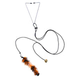 Maxbell 2pcs Cat Toy Funny Cats Stick Hanging Kitten Interactive Retractable Playing