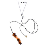 Maxbell 2pcs Cat Toy Funny Cats Stick Hanging Kitten Interactive Retractable Playing