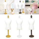 Maxbell 3x Dog Dress Form Mannequin for Miniature Sewing Dress Doll Clothes