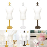 Maxbell 3x Dog Dress Form Mannequin for Miniature Sewing Dress Doll Clothes