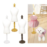 Maxbell 3x Dog Dress Form Mannequin for Miniature Sewing Dress Doll Clothes