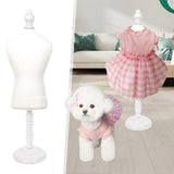 Maxbell 3x Dog Dress Form Mannequin for Miniature Sewing Dress Doll Clothes