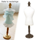 Maxbell 3x Dog Dress Form Mannequin for Miniature Sewing Dress Doll Clothes