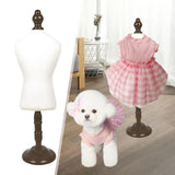 Maxbell 3x Dog Dress Form Mannequin for Miniature Sewing Dress Doll Clothes
