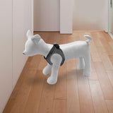 1PC Dog Mannequin PU Leather Standing Position for Display Dog Toys White S