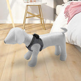 1PC Dog Mannequin PU Leather Standing Position for Display Dog Toys White M