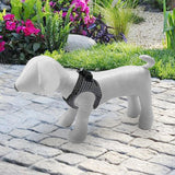 1PC Dog Mannequin PU Leather Standing Position for Display Dog Toys White M