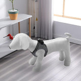 1PC Dog Mannequin PU Leather Standing Position for Display Dog Toys White M