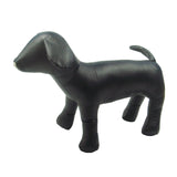 1PC Dog Mannequin PU Leather Standing Position for Display Dog Toys Black M