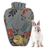 Maxbell Rabbit Hay Feeder 600D Oxford Fabric for Small Animals Guinea Pig Hamster