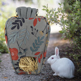 Maxbell Rabbit Hay Feeder 600D Oxford Fabric for Small Animals Guinea Pig Hamster