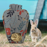 Maxbell Rabbit Hay Feeder 600D Oxford Fabric for Small Animals Guinea Pig Hamster