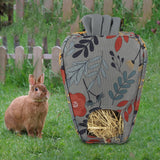 Maxbell Rabbit Hay Feeder 600D Oxford Fabric for Small Animals Guinea Pig Hamster