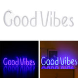 Maxbell Neon Sign Light LED Wall Lights Art Decor Lamp for Bedroom Home Bar Party Blue