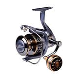 Maxbell Fishing Reel All Metal Spool CNC Metal Handle Saltwater Freshwater DR4000