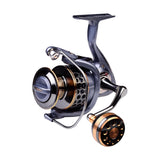 Maxbell Fishing Reel All Metal Spool CNC Metal Handle Saltwater Freshwater DR4000