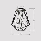 Maxbell 2xMetal Pendant Light Shade Chandelier Light Cover for Farmhouse Bathroom