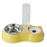 Feeding Dishes Food and Water Feeder Water Bowl Pet Bowl for Pet Supplies yellow - Aladdin Shoppers