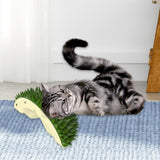 Massage Comb Pet Grooming Brush Removal Tool Scratcher Cats Self Groomer Green - Aladdin Shoppers