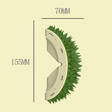 Massage Comb Pet Grooming Brush Removal Tool Scratcher Cats Self Groomer Green - Aladdin Shoppers