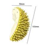 Massage Comb Pet Grooming Brush Removal Tool Scratcher Cats Self Groomer Yellow - Aladdin Shoppers