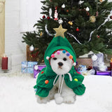 Pet Christmas Costume Set Christmas Tree Outfits for Pet Festival Supplies S - Aladdin Shoppers