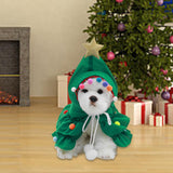 Pet Christmas Costume Set Christmas Tree Outfits for Pet Festival Supplies S - Aladdin Shoppers
