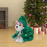 Pet Christmas Costume Set Christmas Tree Outfits for Pet Festival Supplies S - Aladdin Shoppers