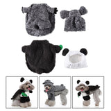 Pet Costume Suit Standing Clothes Party Birthday Dress up Soft Raccoons - Aladdin Shoppers