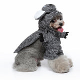 Pet Costume Suit Standing Clothes Party Birthday Dress up Soft Raccoons - Aladdin Shoppers