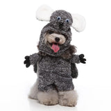 Pet Costume Suit Standing Clothes Party Birthday Dress up Soft Raccoons - Aladdin Shoppers