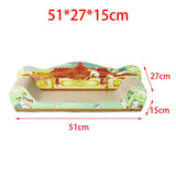 Durable Cat Scratch Cardboard Sofa Scratching Pad Board Furniture Scratcher 51cmx27cmx15cm - Aladdin Shoppers